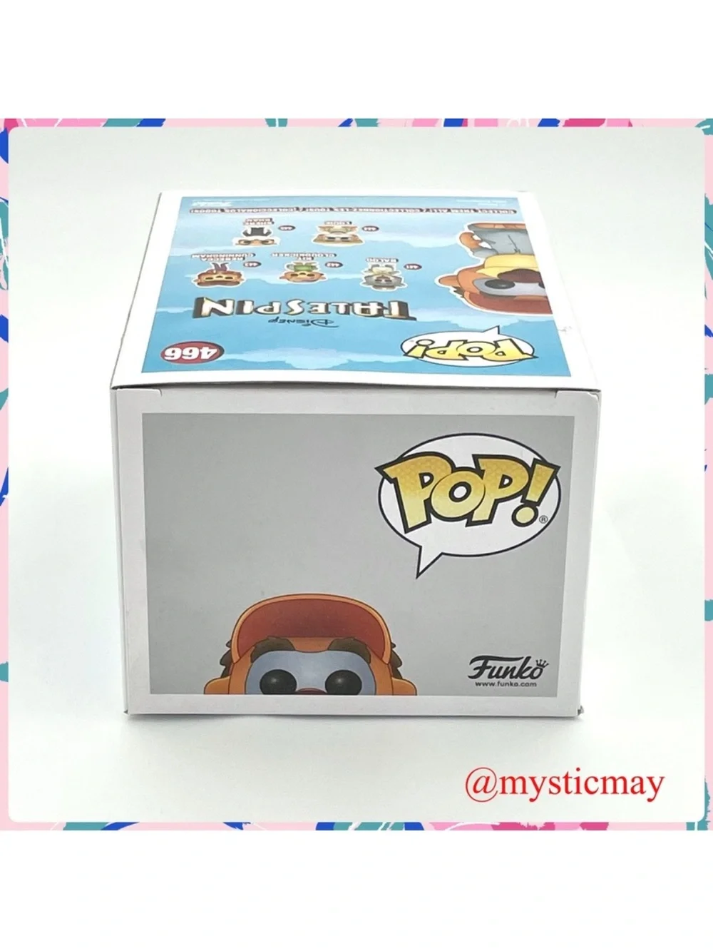 2018 Funko POP Disney TALESPIN 466 WILDCAT the Mechanic Vinyl Figure w Box